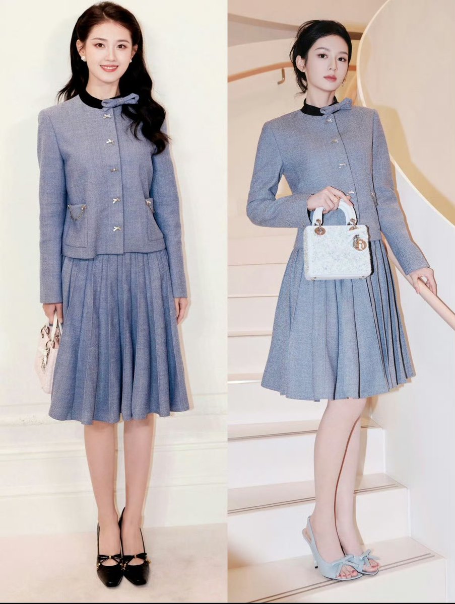 CEntxirs's tweet photo. #GuoYuxin, who had 2 outfit overlaps with #ZhouYe, drew accusations of trying to steal the spotlight. In a leaked recording, she said, "Why are people saying I'm riding Zhou Ye's popularity? She doesn't have much buzz. Who's riding whose popularity? Treat as doing her a favor." https://t.co/AsunamsNpb