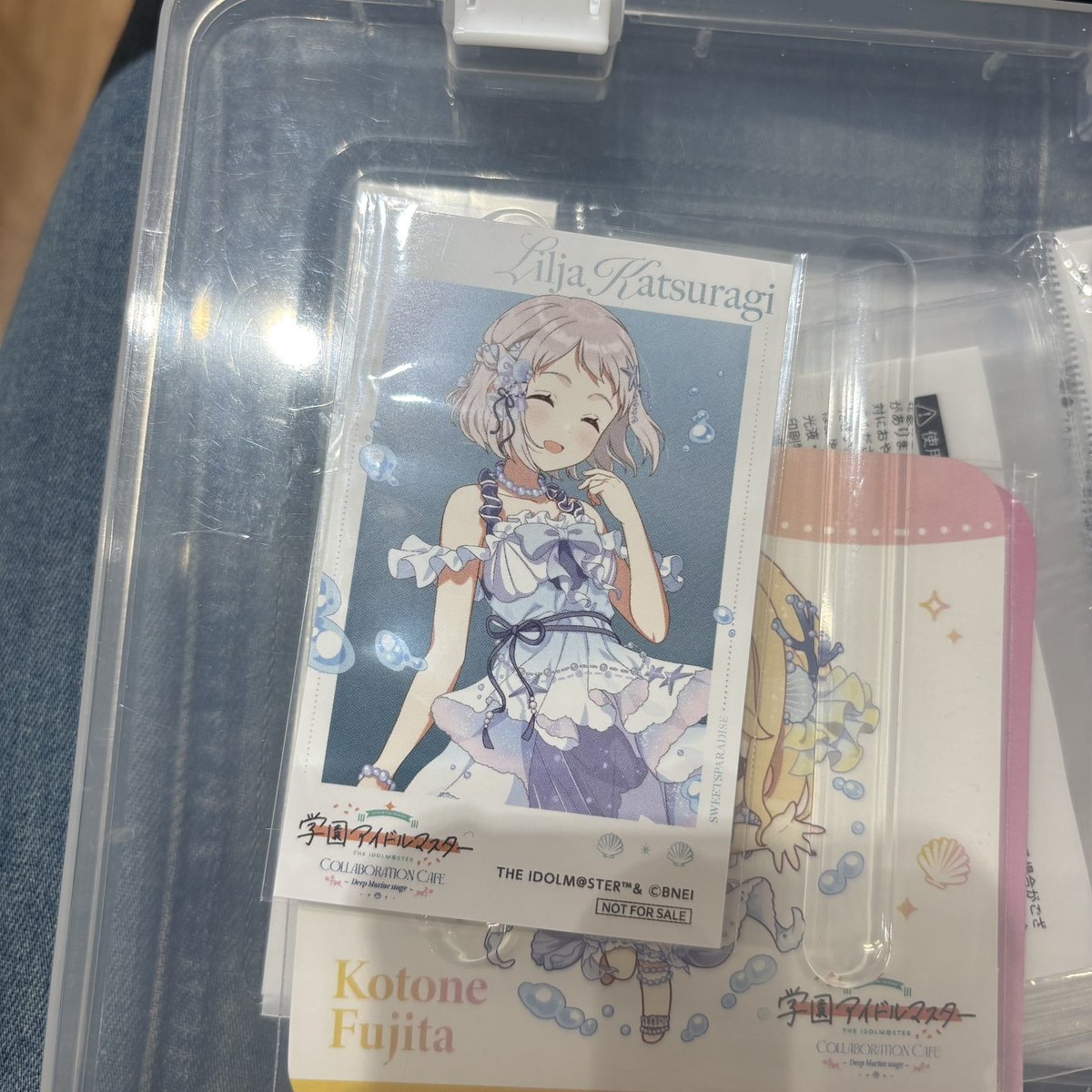 midori1925's tweet photo. 交換 学園アイドルマスター 学マス スイパラ オリジナルイラストカード 購入特典

譲 リーリヤ
求 手毬

本日名古屋パルコ手渡し
後日郵送、名古屋手渡し https://t.co/Q4ekLj8rNb