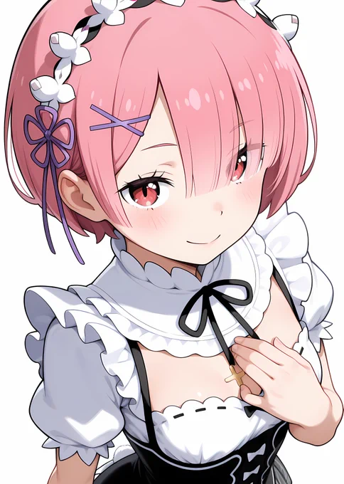 ねえ様は尊みが過ぎる sfw anime-style illustration. #リゼロ #rezero