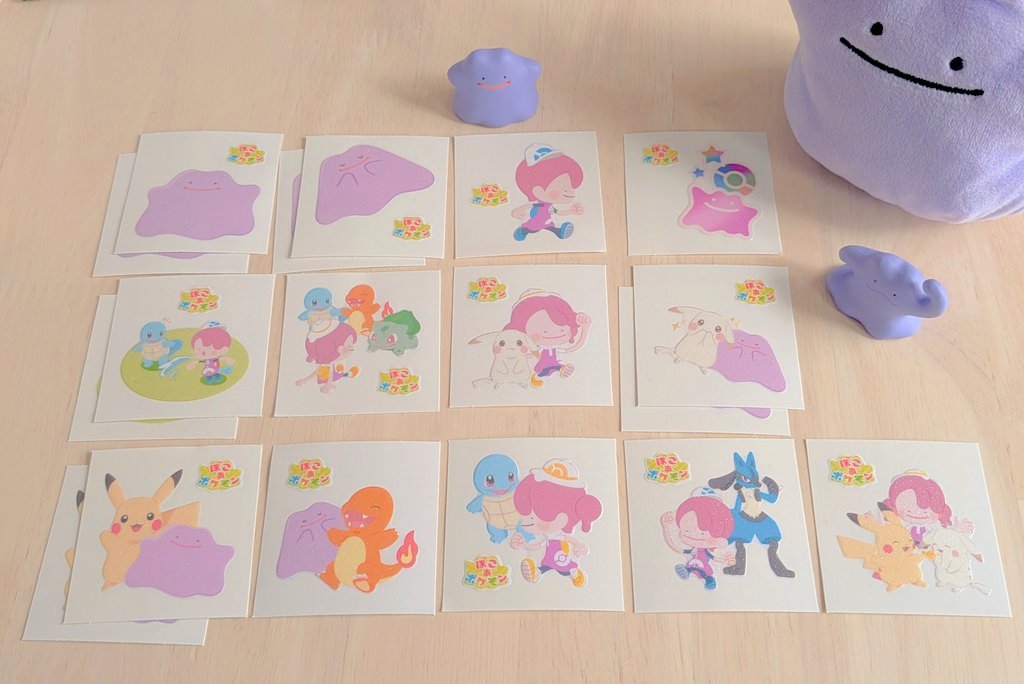 tsukimi_yashiki's tweet photo. ぽこポケのデコキャラシール集め中！
どれもかわいい https://t.co/enbUazebV3