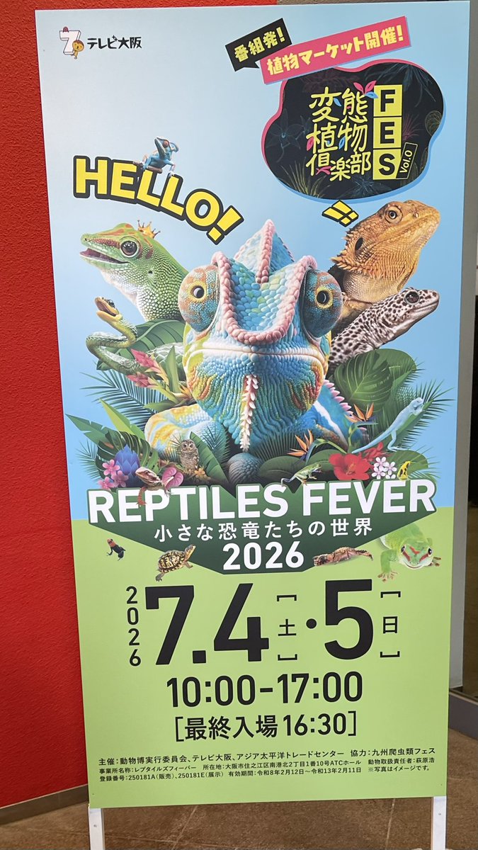 schneechannel's tweet photo. レプタイルズフィーバー楽しかったです🦎🐸🐢🐍 https://t.co/sHzKTsCT64