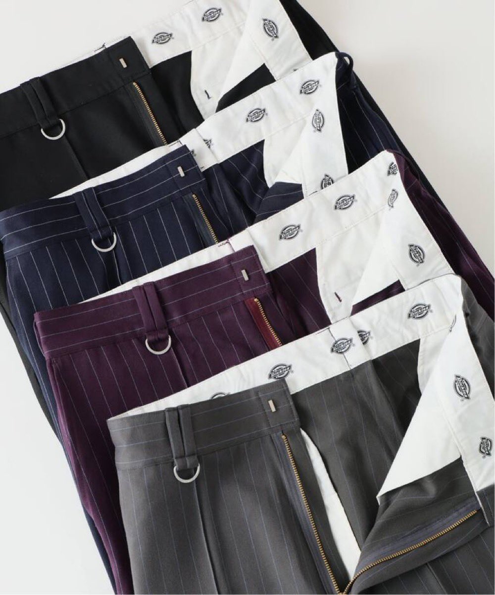 数量限定】JOURNAL STANDARD relume x Dickies 26FW 別注 ピンタック