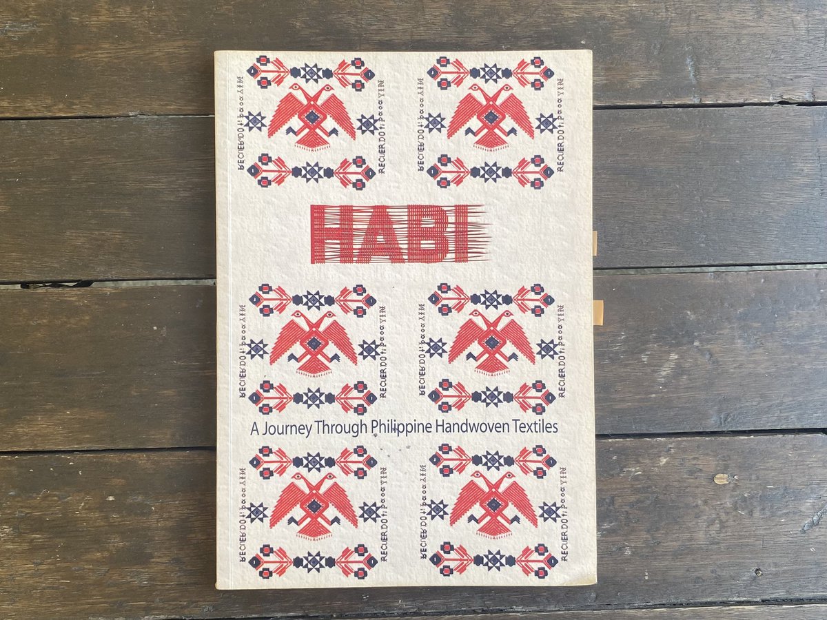 magbihis's tweet photo. my notes on habi: a journey through philippine handwoven textiles https://t.co/V1DMB8qwpl