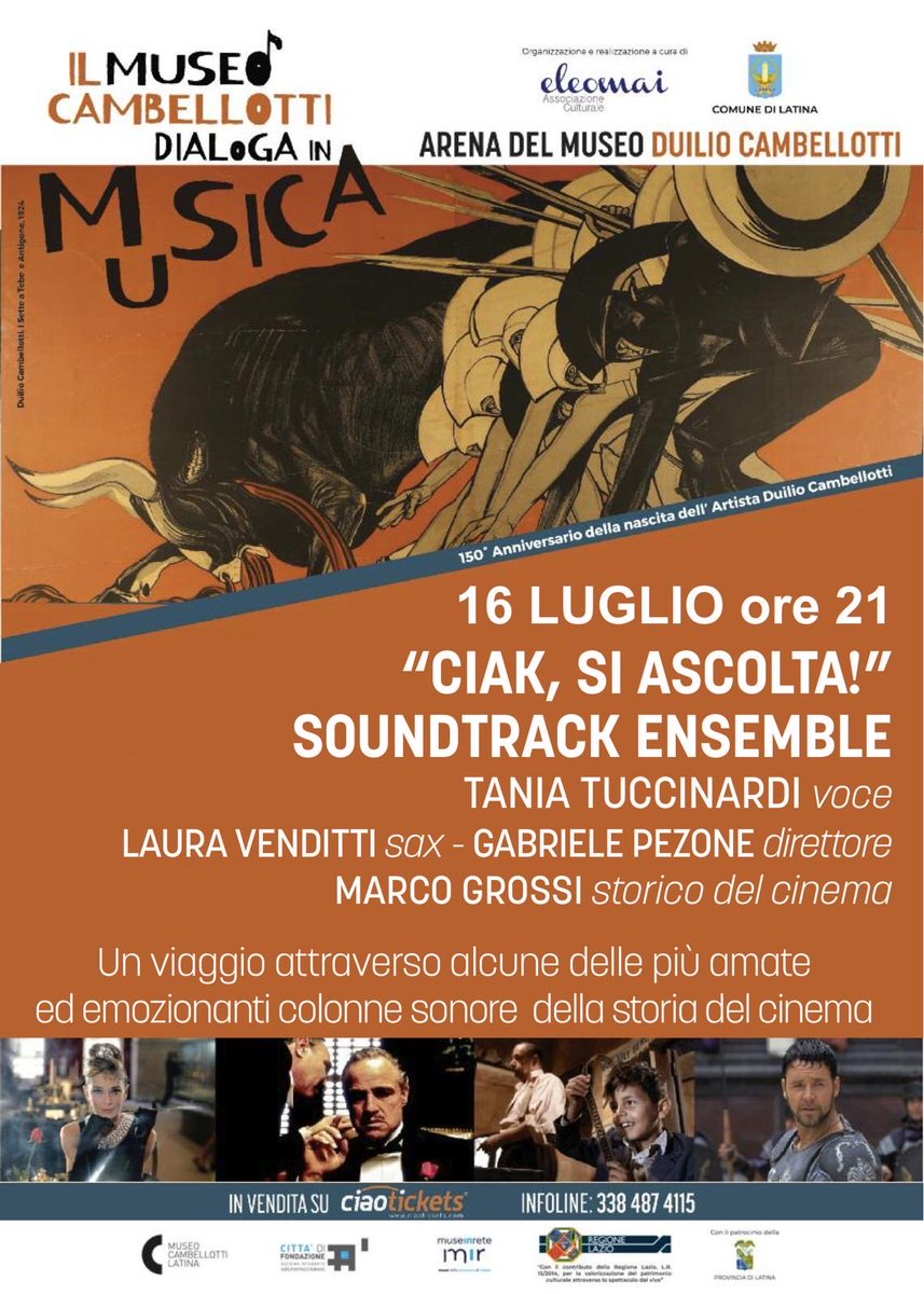 GabrielePezone's tweet photo. La prima tappa di una estate musicalmente caldissima! https://t.co/KwB7Liz9Kv