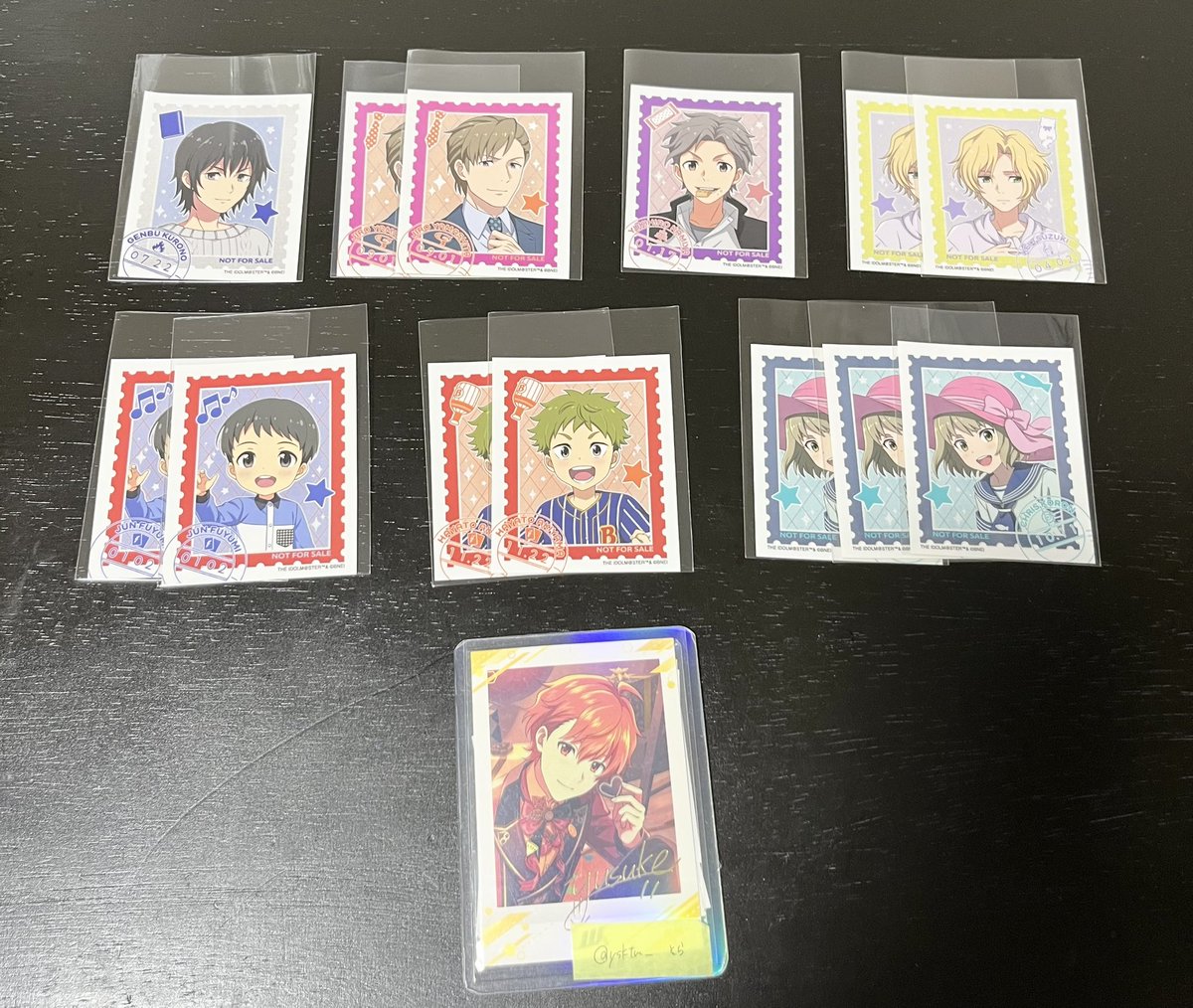 ysktm_'s tweet photo. ◎交換
SideM ぱしゃこれ 10弾 特典

【譲】玄武 次郎 神谷 圭 旬 隼人 クリス

【求】悠介 or 1枚100円

郵送のみ。
検索よりお気軽にお声掛けください。 https://t.co/CCcKR7jBG3