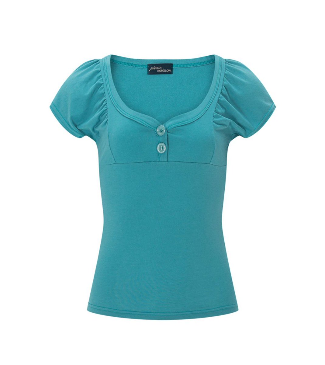 Please No Follow brand post Asa in their sleeve top with zuri top