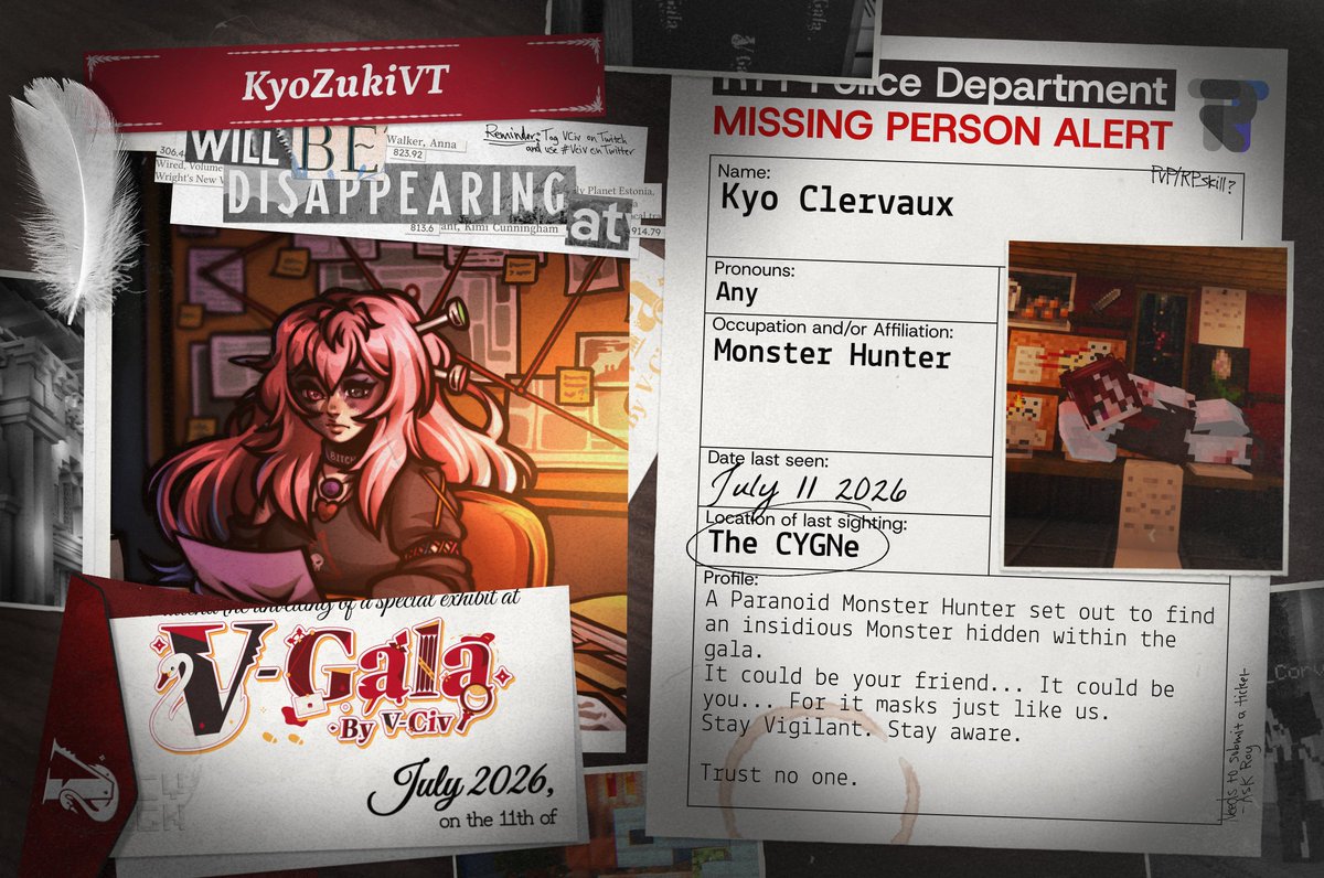 KyozukiVT's tweet photo. Super excited to be apart of this awesome event!! Featuring a whole new lore character/MC Skin<3
#Vgala #VCiv
π¨: @miggytheo https://t.co/kaVNkHdhrM