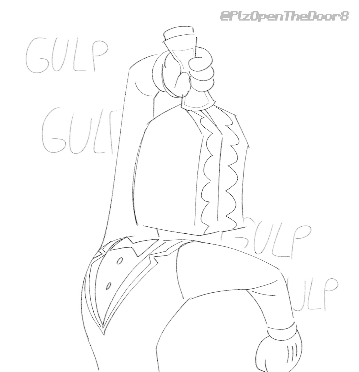 PlzOpenTheDoor8's tweet photo. [Part 1: Fatal Error] According to Goose, the stupid sauce apparently makes you lustful...

[1/2] // #TADCNSFW #GenitalCircus https://t.co/c2HTuUBVW0
