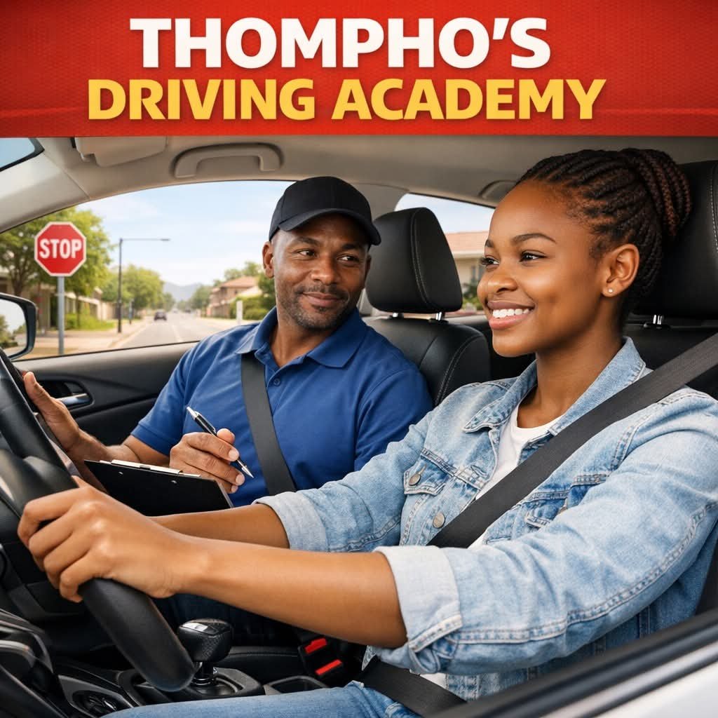 Thomphosdriving's tweet photo. Nervous about driving?

Let’s turn that into confidence. 🚗

At Thompho's Driving Academy in Pretoria, we help first-time drivers learn the right way with patient instructors, practical lessons, and defensive driving skills that prepare you for real roads, 0826790663 https://t.co/7812CeDhg4