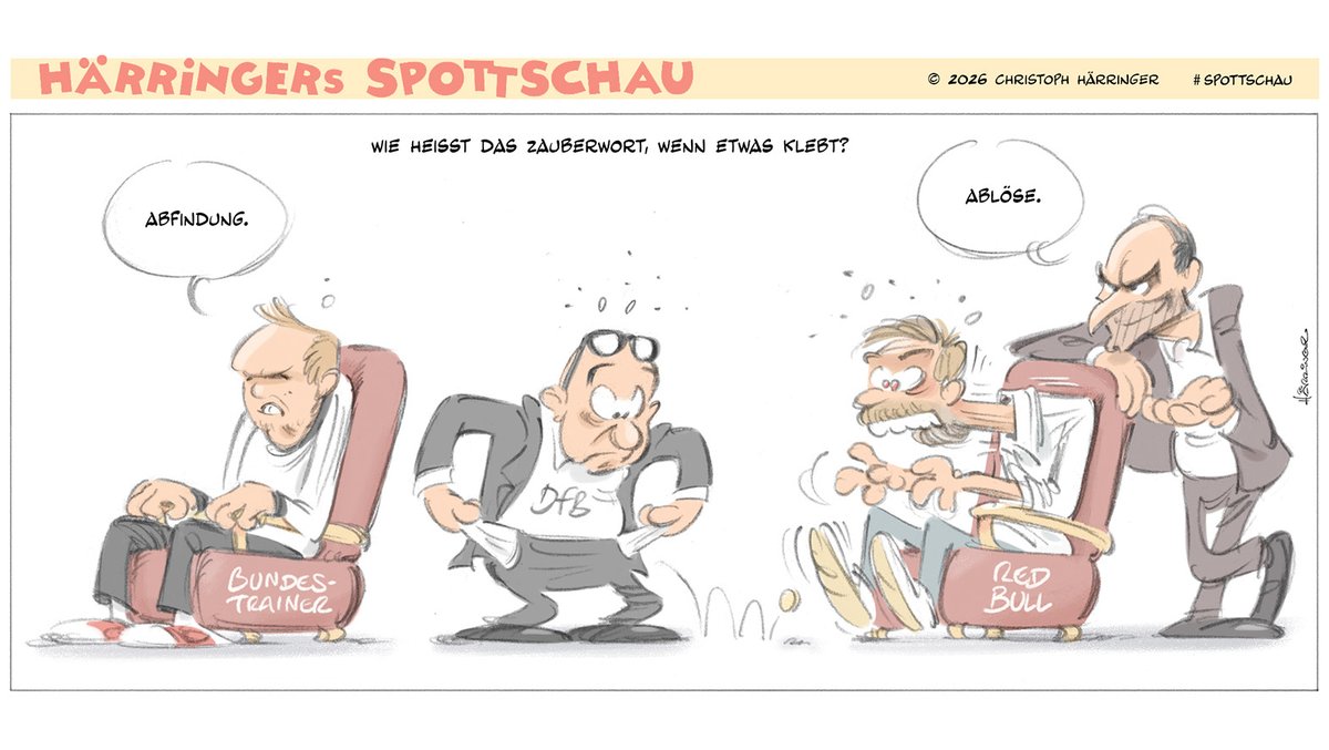spottschau's tweet photo. Nr. 1370 Der entstand schon vor dem Rücktritt, geht aber noch. Freu mich auf Kloppo, schlimmer kann’s ja kaum werden :-) #fifaworldcup #dfb_team #kloppo
https://t.co/06RB8vB4Q0 https://t.co/UonaHcFSbb