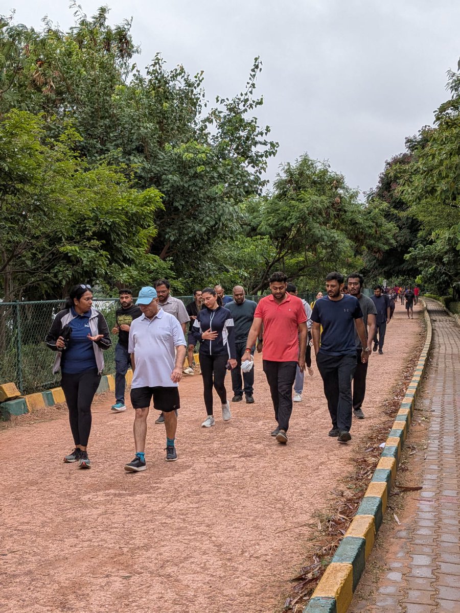 PrabhuKeDarshan's tweet photo. Today was the quintessential Bengaluru Day: Overcast skies, Hot Filter Kaapi & passersby at Agara lake talking about shipping AI solutions 😊 

Our yet another collab with @wipindia and Swati Awasthi was a super hit. Also partnered with @qapita and @vboorla  this time to co-host this.

50+ Product Managers, Leaders, Founders & Operators talking about their AI experiments and exchanging notes.

Lots of connections, learnings and hopefully opportunities.

Interested to join us in the next one?