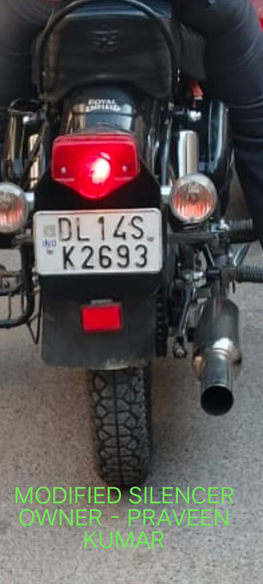 SachinKumarTan7's tweet photo. @PMOIndia @narendramodi Ji &amp; @PIB_India @LtGovDelhi @LokNiwasDelhi @CMODelhi @gupta_rekha @HMOIndia @AmitShah Ji Pls

@dtptraffic FAILED TO TAKE ANY ACTION ON MODIFIED PATHAKHA BULLETS 

@DelhiPolice FAILED TO DIRECT SHO PS DWARKA SEC-9 &amp; PALAM TO TAKE ACTION AGNST VIOLATORS https://t.co/P41cXrwxLf