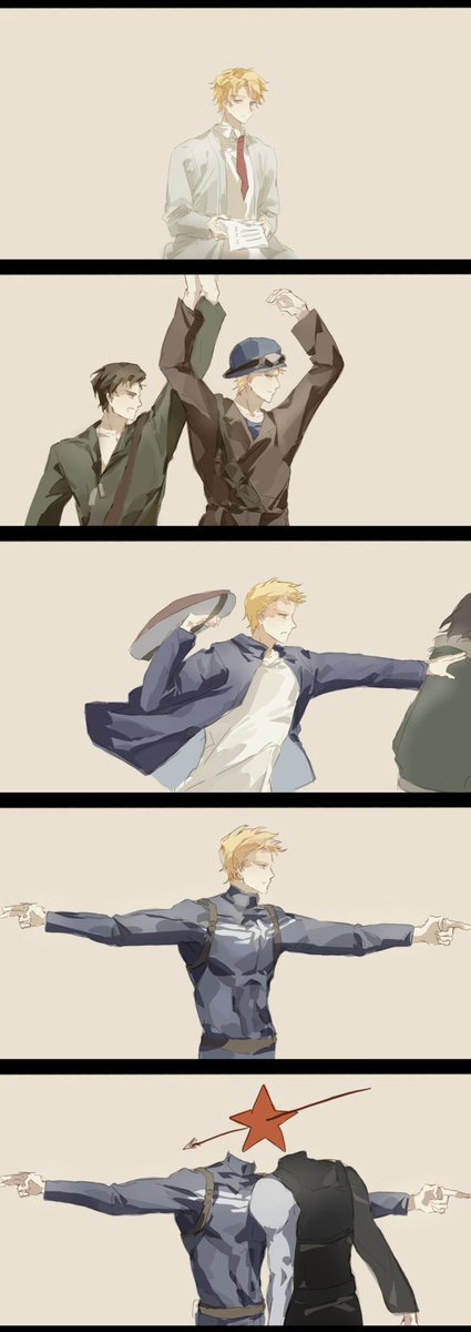 fanchu007's tweet photo. #stucky
 
生日快乐队长！描改了随之壬之
抱歉我又迟到了而且画的很诡异呃呃别骂我 https://t.co/q9qiKOaUJi