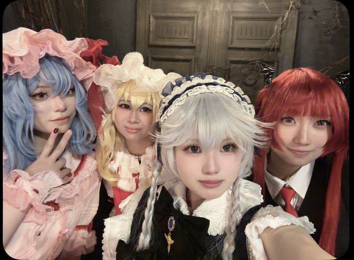 pdV9tTvWPH64048's tweet photo. 紅魔館併せ！！！！ https://t.co/o8iNUnCPXV