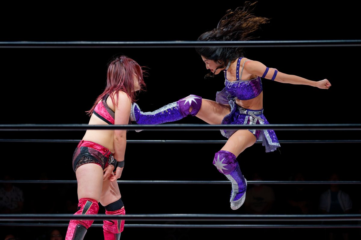 di_zhy's tweet photo. 2026.7.4 新木場1stリング

#tjpw #荒井優希 #芦田美歩 #山下美優 https://t.co/PG7SgOSw68