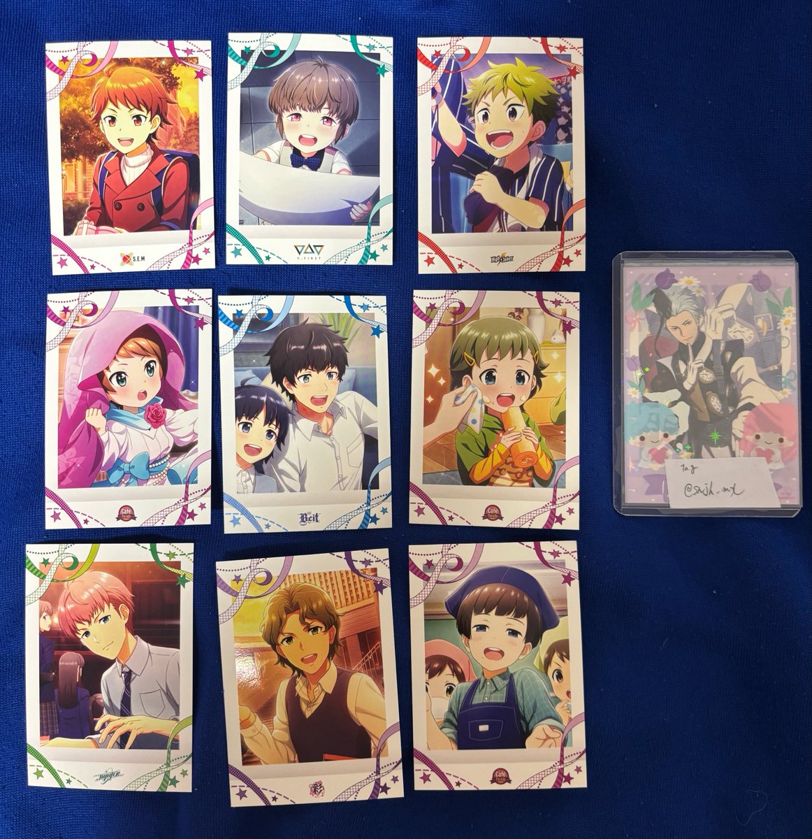 snjh_mx's tweet photo. 【交換】SideM ぱしゃこれ 第10弾 ノーマル N 

譲→✩︎類、✩︎百々人、✩︎隼人、✩︎咲、✩︎恭二、巻緒、北斗、翔真、荘一郎

求→雨彦、龍
✩︎は雨彦との交換。

郵送または7/26の衣装展にて交換希望です。
お気軽にお声掛けください。 https://t.co/3f7SB2S7Vk