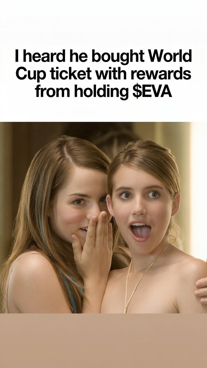CeceliaWallace's tweet photo. Yes it's true. @EverValueCoin   #EVA #EVACUP https://t.co/OKwLlu13kc