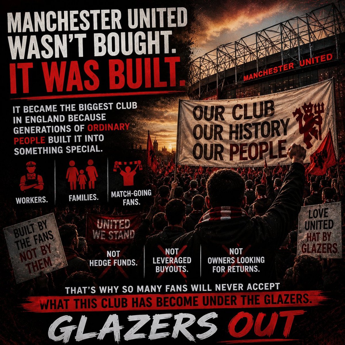phil8599's tweet photo. #GlazersAndRatcliffeOut https://t.co/EXu8nauXvV
