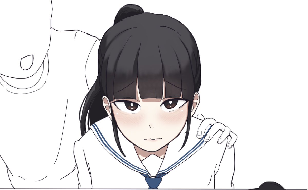 hman_ecchi's tweet photo. 試しに色をあててみてます
ポニテはかわいいですね〜 https://t.co/Okr0FyDFhp