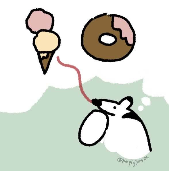 nmplgyouza's tweet photo. なににしようかな…
#イラスト
#ミナミコアリクイ https://t.co/nhZSZpV05X