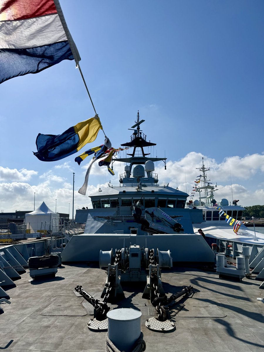 HMS_MERSEY's tweet photo. HMS MERSEY is OPEN for visitors at Belgian Navy Days! ⚓ 🫡 

Step aboard, meet the crew, and find out what life in the Royal Navy is really like.

📍 Belgian Navy Days
👋 Meet the crew
🔍 Explore the ship
⚓ Learn about our mission

We’re looking forward to welcoming you! https://t.co/9uUQXCbzI3