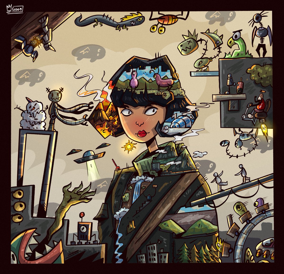 Isiramen_Gideon's tweet photo. Curated chaos 🙂‍↔️🧠😵‍💫

POV: your mind is a mess, but you’re keeping it together.. (kind of) https://t.co/gsPhJWhQWz