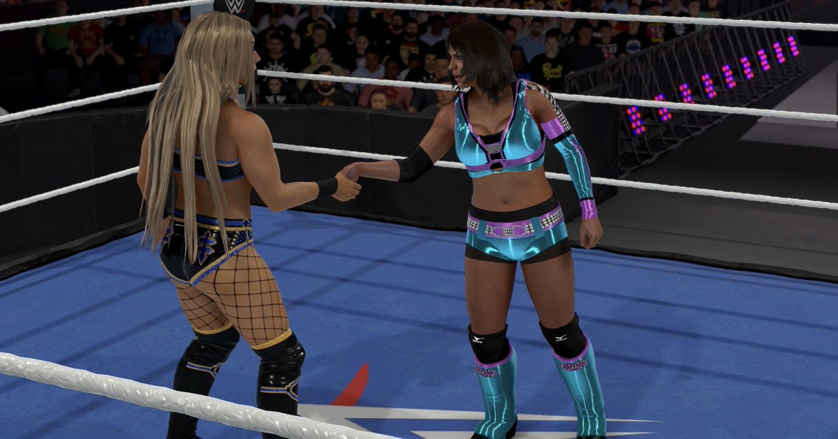 cloesmoon's tweet photo. More of modern Layla #WWE2K26 https://t.co/soCv3WF8bo