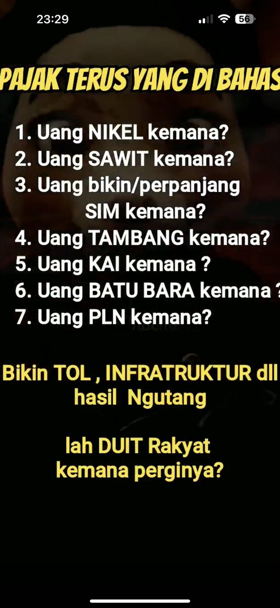 GMCsuburbanv8's tweet photo. @satirnesia BUBARIN AJA BUMN DAN KEMENTRIAN PERTAMBANGAN SDM.. NGAPAIN AJE LO CUMA BISA MENGHASILKAN 300T ??? 11-12% TAIK LO. https://t.co/T3bxylEpm5