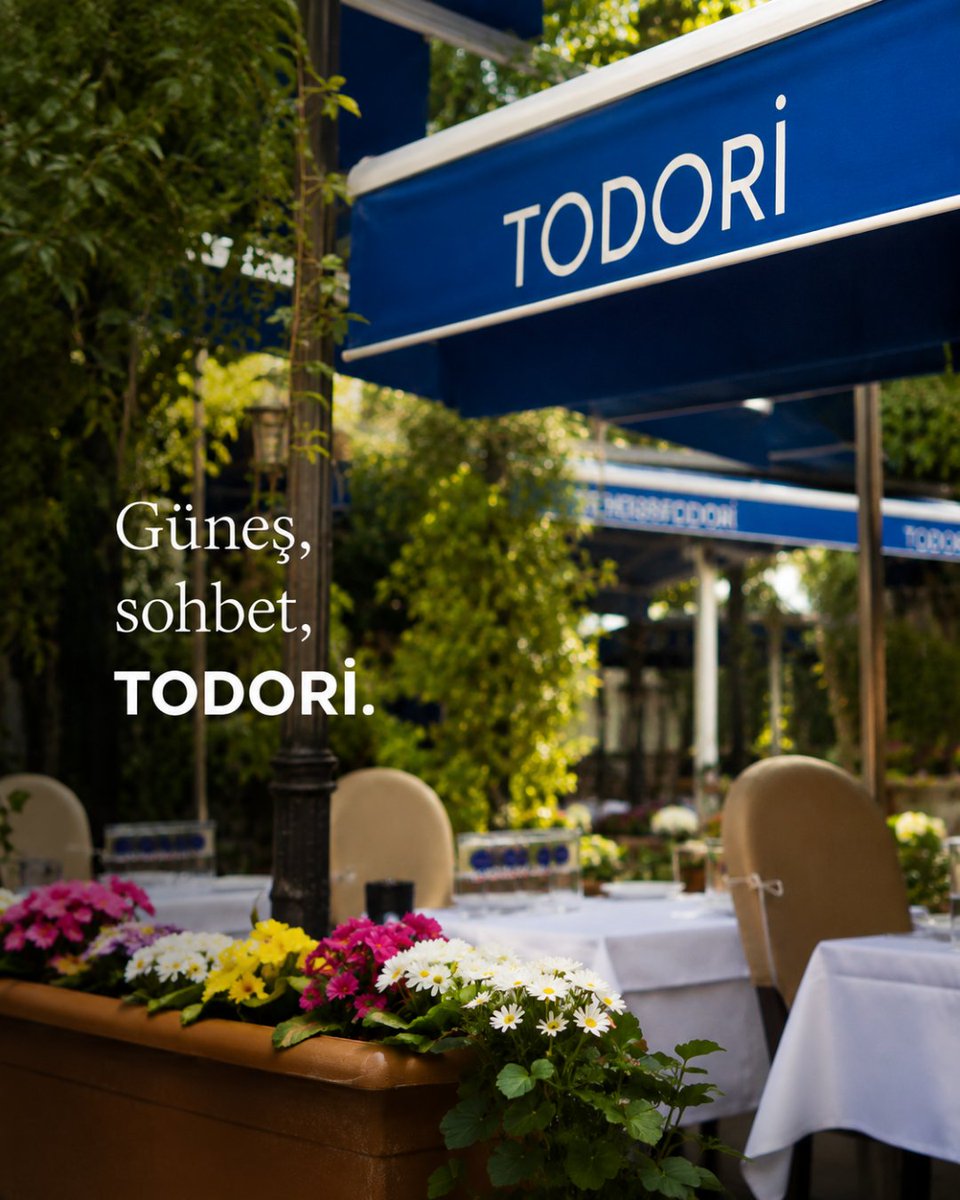 TodoriFb's tweet photo. Güzel havalar, güzel sofralar için en güzel bahanedir. ☀️
Sevdiklerinizle keyifli bir hafta sonu için Todori’ye bekliyoruz.

📞 Rezervasyon: 0(216) 450 20 45

#TodoriFenerbahçe #MeyhaneKültürü #LezzetSofrası #SofraKeyfi https://t.co/govowewCzP