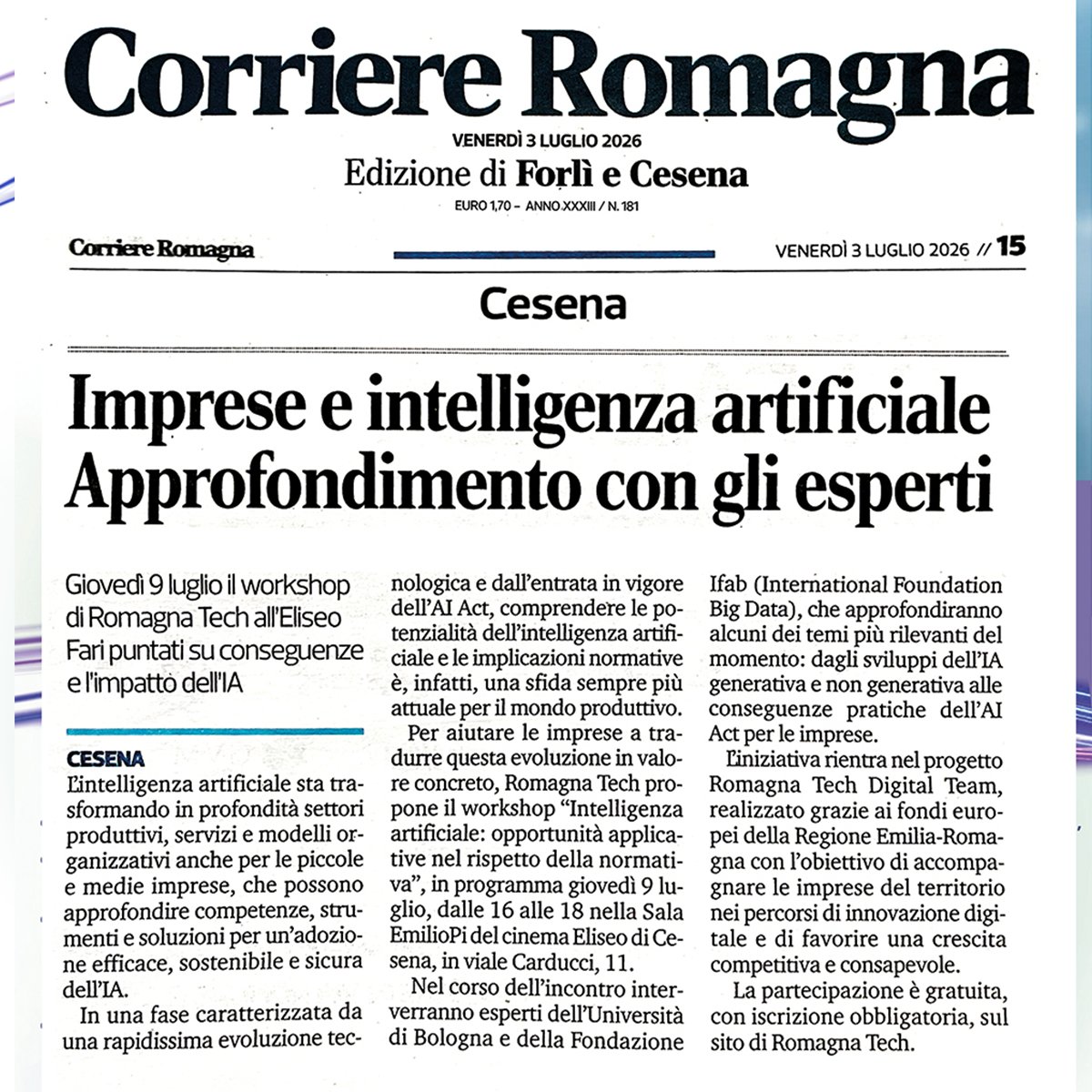 Romagnatech tweet picture