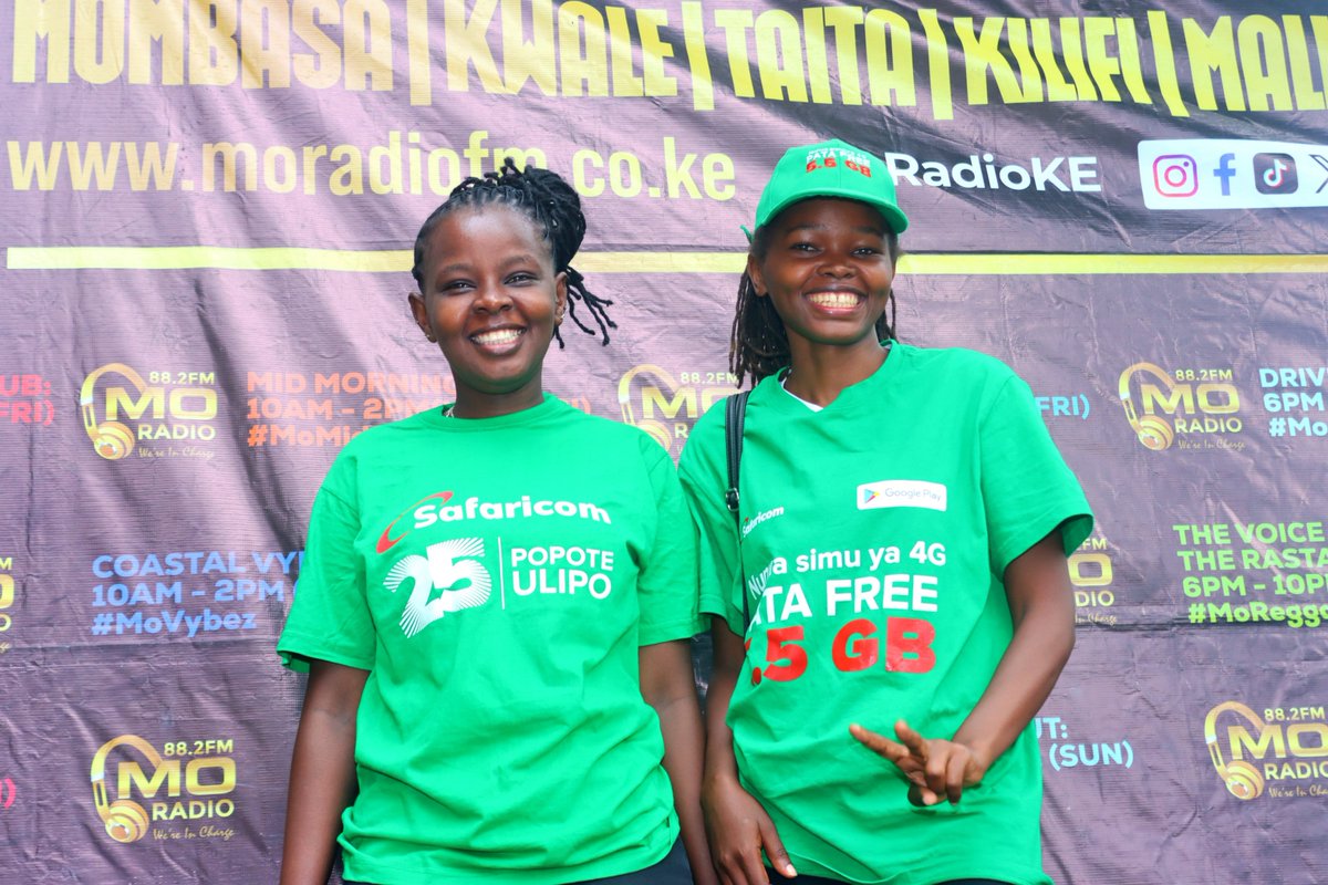MoRadioKE's tweet photo. @SafaricomPLC #MaishaPoaNiDigital #moradioke #WeAreIncharge https://t.co/wMfEjjLAxQ