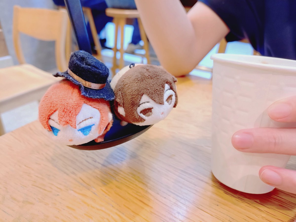 a1man0's tweet photo. 風ぽよさんとお茶してます☕
🤕🎩inおたま https://t.co/bAEKViqzhF