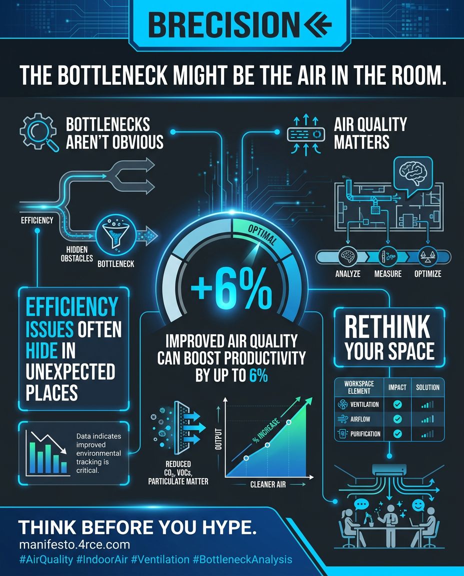 4rcecom's tweet photo. Bottlenecks aren’t just process problems. They can be lurking in your air quality. Investing in…

Manifesto: Precision — https://t.co/Jvd7y4dqi2

Source: https://t.co/L0SpLogOAI — https://t.co/28cHfelHi2

#AirQuality #IndoorAir #Ventilation #BottleneckAnalysis https://t.co/0wObqXa5DQ
