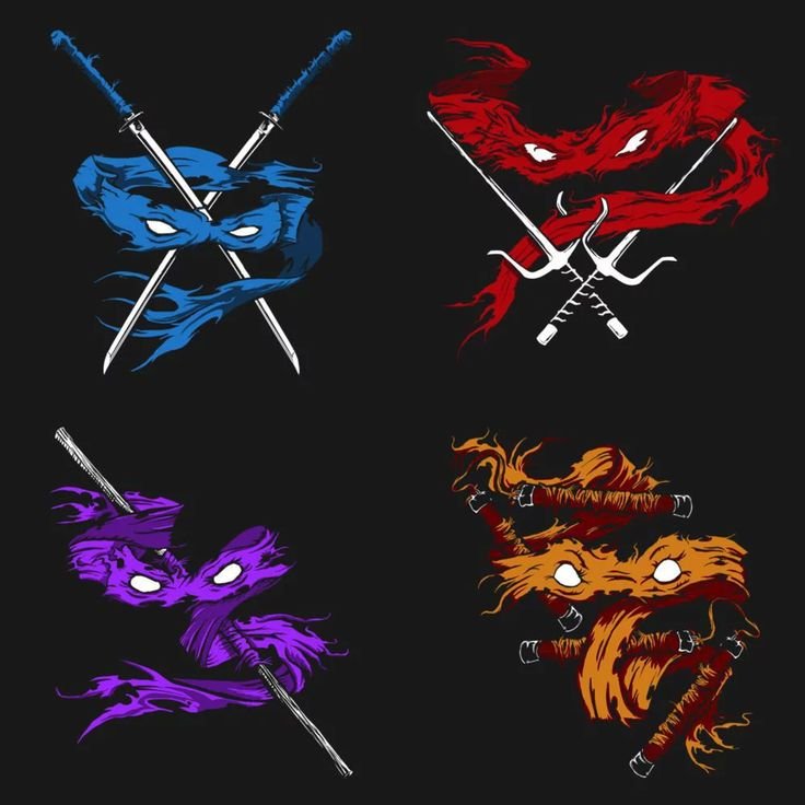 WallpaperAngel's tweet photo. Pick your color guys #TMNT https://t.co/6V3CbAObEU