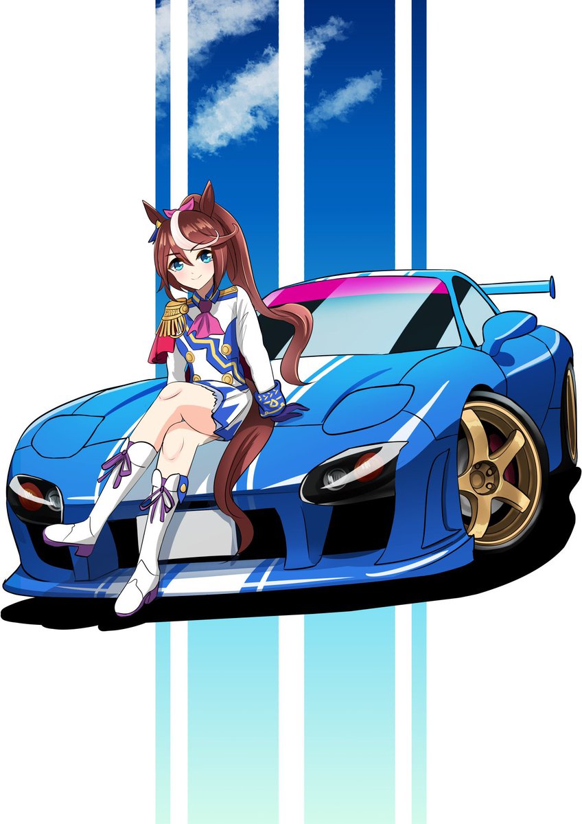 KitsuneSayuri's tweet photo. @popcomes My queen Tokai Teio! https://t.co/nIDutfh7xl