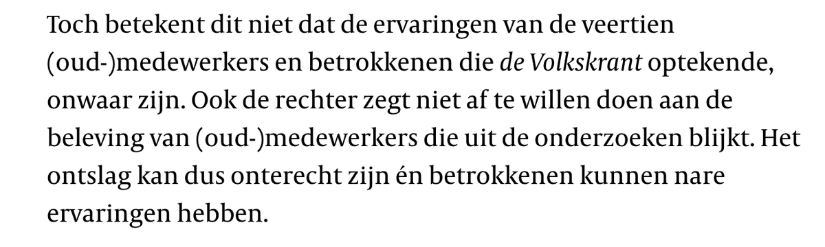Kits_1975's tweet photo. Over het ontslag van Donker bij het Fotomuseum. Ik ken  ex-medewerkers die aan dat artikel hebben meegewerkt en onderstaande lijkt mij een juiste conclusie. Anonieme bronnen zijn niet per definitie onwaar. 
Of de ontslagprocedure technisch goed is verlopen is een ander verhaal. https://t.co/eL7X7TPmY3