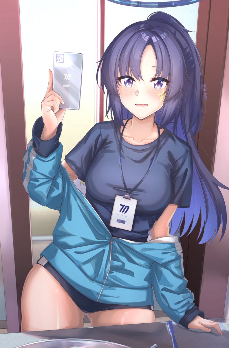 siru_ba00's tweet photo. 「ブルアカ」早瀬ユウカ https://t.co/hlPS5y4sia