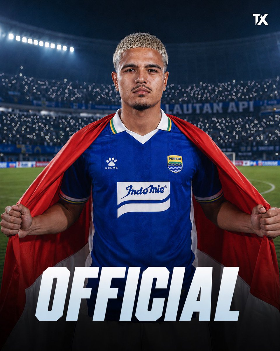 TimnasXtra's tweet photo. 🚨 OFFICIAL: Persib Bandung have signed Indonesia international Ragnar Oratmangoen.

𝐖𝐈𝐋𝐔𝐉𝐄𝐍𝐆 𝐒𝐔𝐌𝐏𝐈𝐍𝐆! 🐯💙