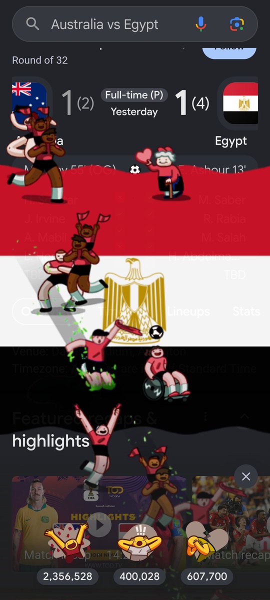 TheRedHotCherry's tweet photo. جوجل بعد ماتش امبارح 
#كاس_العالم_٢٠٢٦ 
#مصر_أستراليا https://t.co/01FNQH68PZ