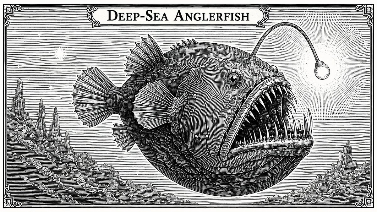 Banknote Engraving Deep Sea Creatures