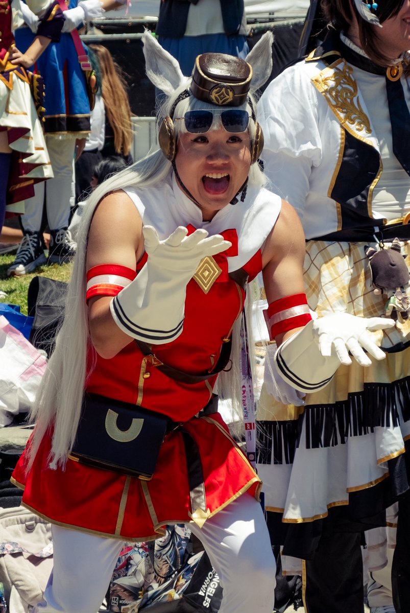 ninjainfocus's tweet photo. Anime Expo Uma Musume Day 2 Cosplay Gathering 

#animeexpo #umamusume #cosplay https://t.co/Y9bXpEFPne