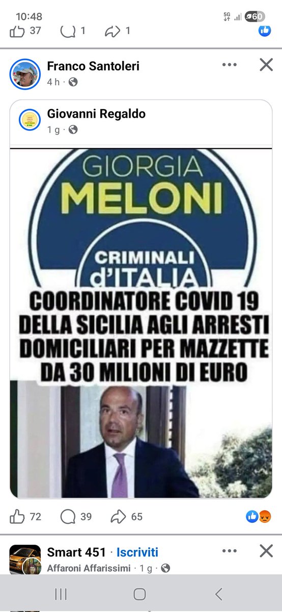 rober7806's tweet photo. @FratellidItalia Tacete merde indegne pure di respirare https://t.co/43prqqXdAo