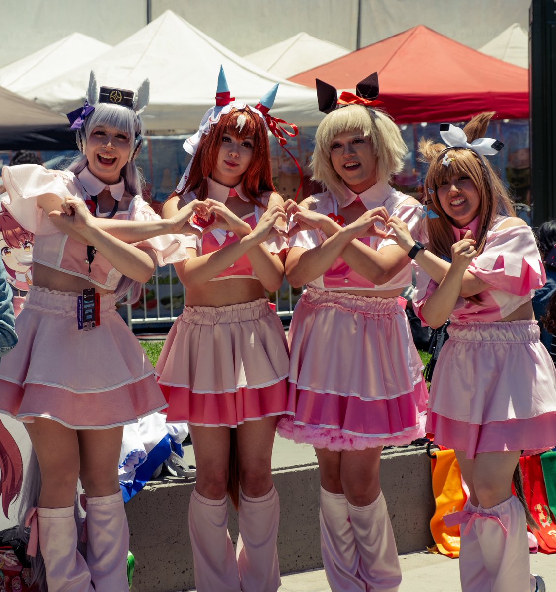 ninjainfocus's tweet photo. Anime Expo Uma Musume Day 2 Cosplay Gathering 

#animeexpo #umamusume #cosplay https://t.co/Tpw8siCkyR