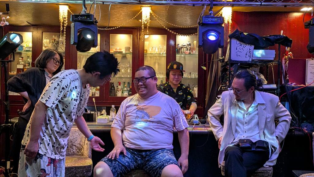 pinkflymisa8626's tweet photo. #探偵pepe 見てきました✌️
裕太さんが依頼人役で外国米の流通について相談するという設定でしたが脱線しまくりで裕太さんが色々被害を被りそうになったり色々カオスでしたwww
裕太さんお疲れ様でした😂 https://t.co/aPgotoRKHF