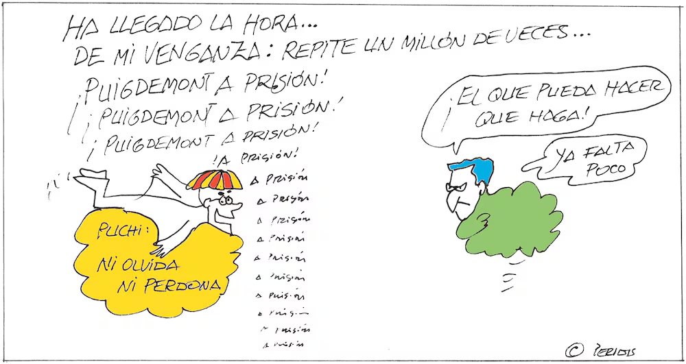 JoseLopezBnitez's tweet photo. La viñeta de #Peridis: repite un millón de veces... https://t.co/cKGqV23Kiy