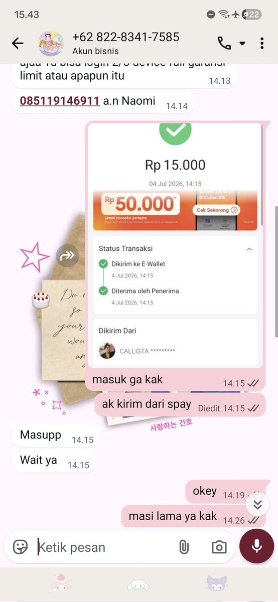 avrxie's tweet photo. sialan baru tau kalo dia nipu jir, plss report ges
@lapor1p #zonauang https://t.co/cnEe7UIBTM