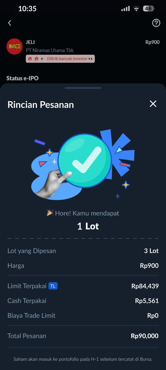 rosabira11's tweet photo. gue pesen lewat ajaib dapet segini hehehe https://t.co/S5oq9AQrdk