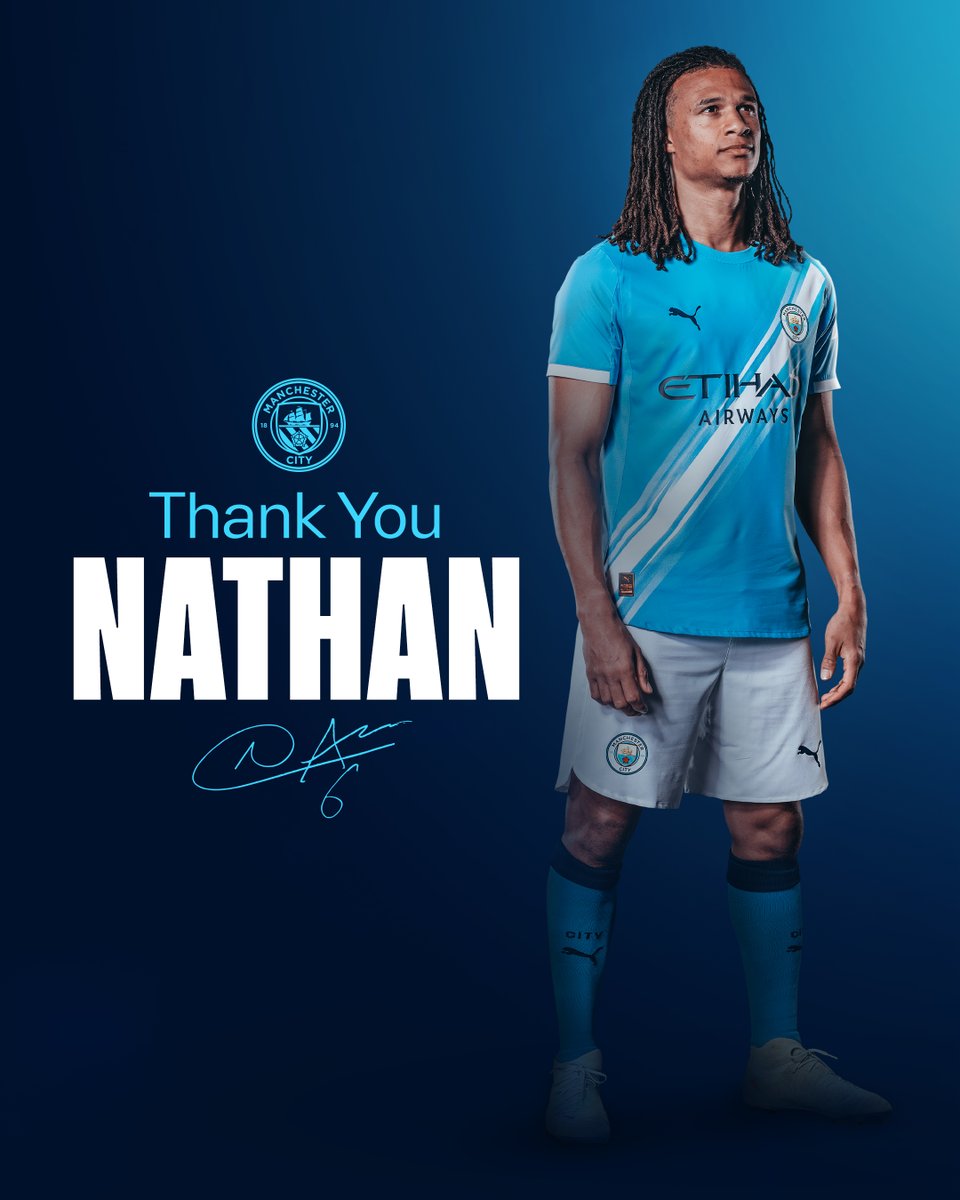 ManCity's tweet photo. Nathan Ake has joined Turkish side Fenerbahce, subject to international clearance, bringing an end to a hugely successful six-year stay with Manchester City.