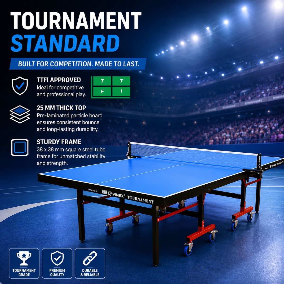 VinexSports's tweet photo. π Upgrade your table tennis setup with the TTFI Certified Vinex TT Table β Tournament Edition and enjoy a massive 34% discount + FREE shipping π
π Order now: https://t.co/QjbN2GdJvj
#Vinex #TTTable #TableTennisTable #TTTablePrice https://t.co/UXnMcOOHrj