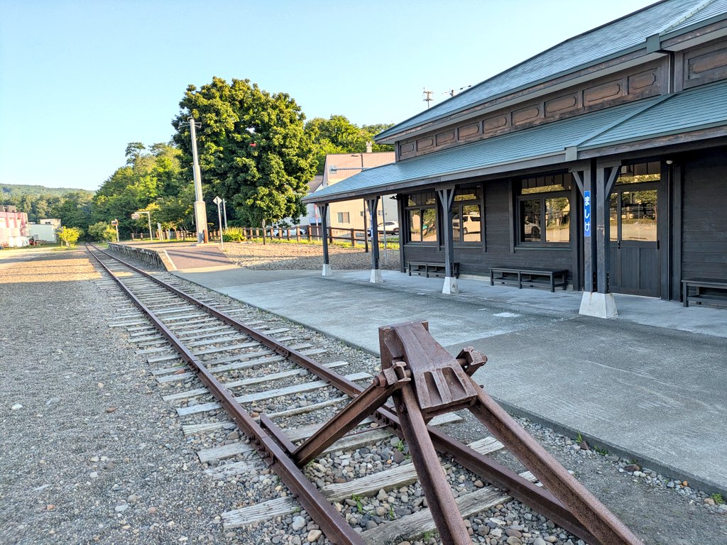 arima0143's tweet photo. 増毛駅の跡
駅舎閉まってたので、また来ようと https://t.co/bEzDDDTlVy
